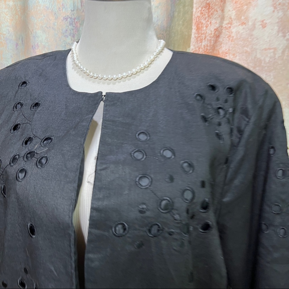 📌J. Renz by Theresa Renz Elegant Black Jacket